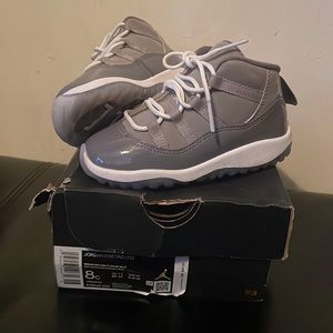 Jordan 11 Retro toddler size 8c